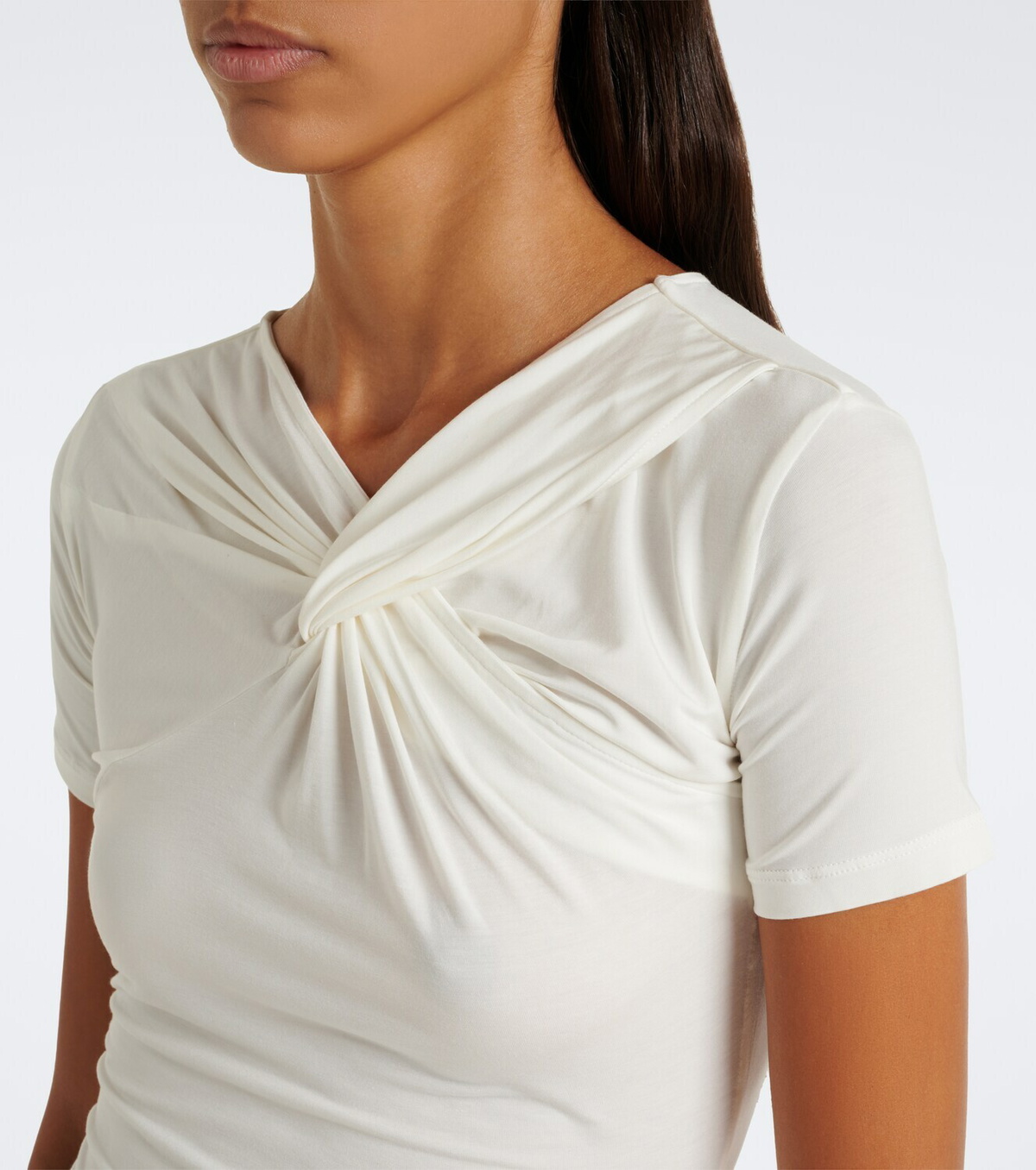 Eres Anna gathered jersey T-shirt