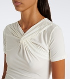 Eres Anna gathered jersey T-shirt