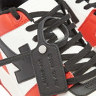 Off-White Men's Out Of Office Sneakers in White/Red/Black