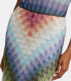 Missoni Knitted maxi skirt