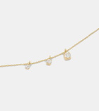 Sophie Bille Brahe 18kt gold necklace with diamonds