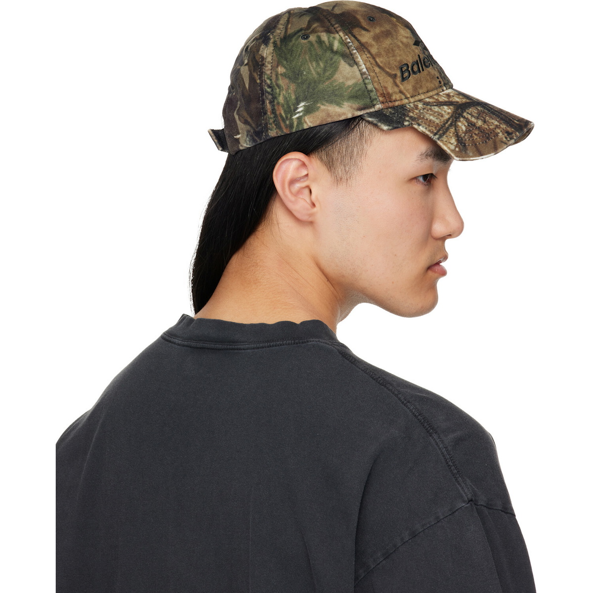 Balenciaga Khaki Camo Cap