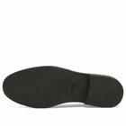 Duke + Dexter Men's Wilde Olive Raffia Penny Loafer in Black/White