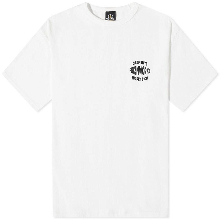 Photo: FrizmWORKS Men's Garment Supply & Co T-Shirt in White