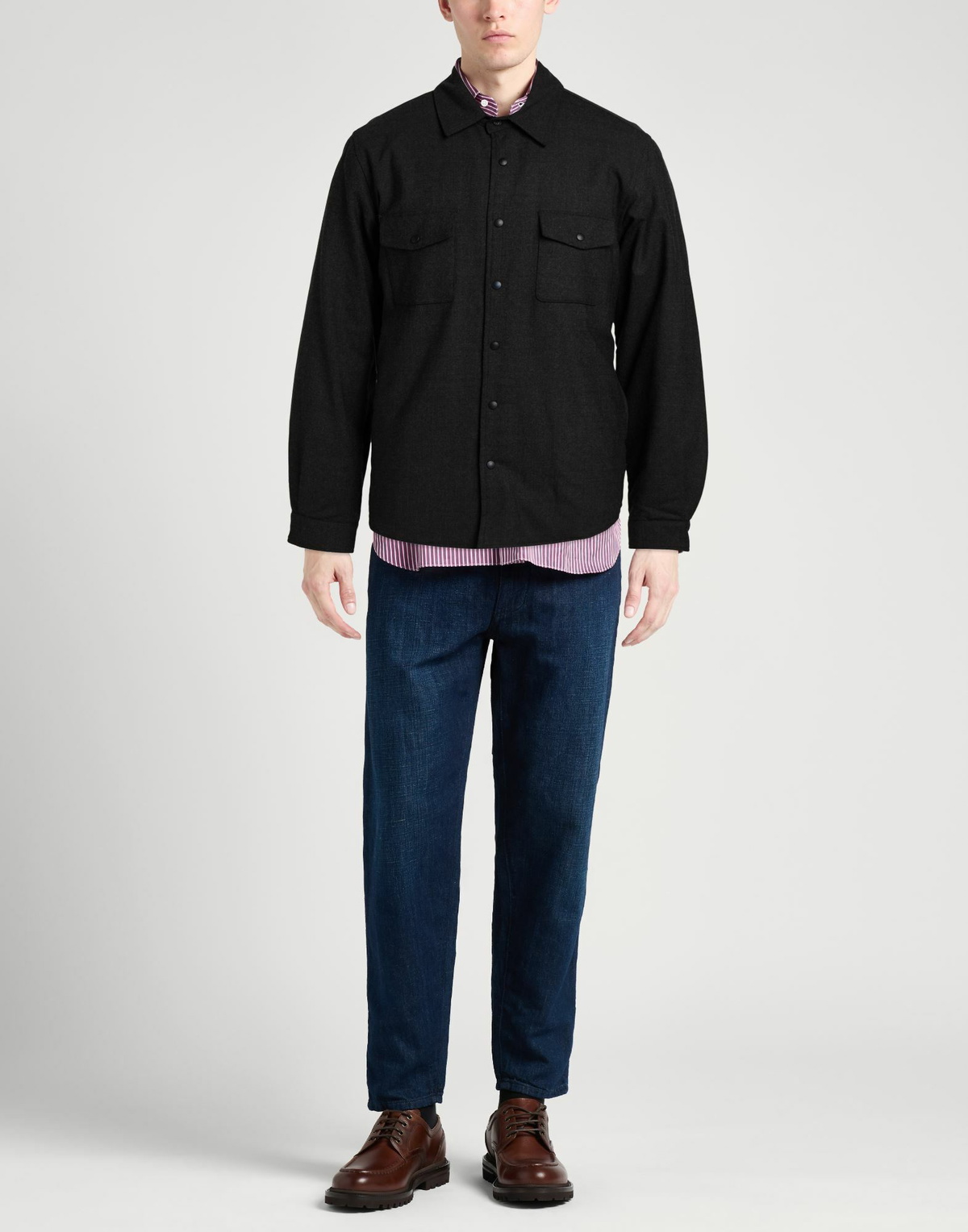 Aspesi Mens Jacket Charcoal