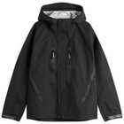 and wander Men's 2.5L Hiker Rain Jacket in Black