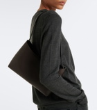 The Row Alma Small leather shoulder bag