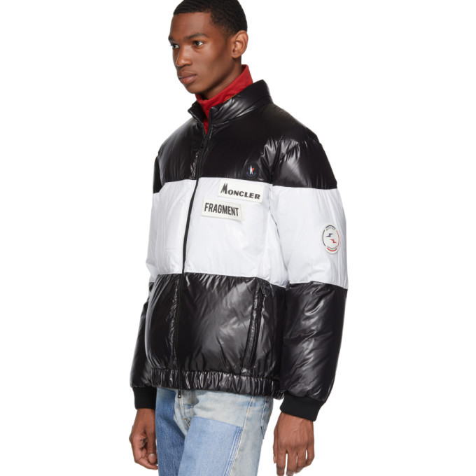 Moncler Genius 7 Moncler Fragment Hiroshi Fujiwara Black and White