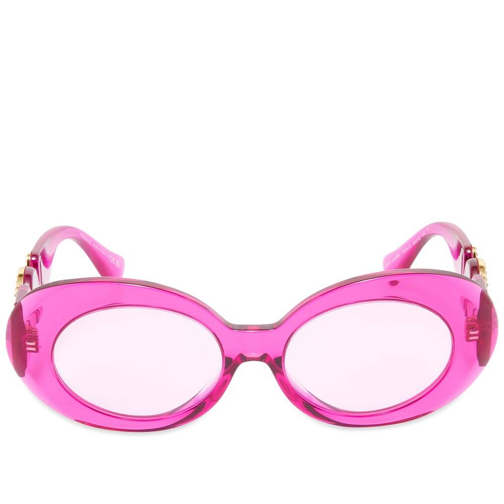 NEW VERSACE MEDUSA WOMEN OVAL PINK VE4426BU 5367/87 SUNGLASSES VE4426BU 536787 Amazon.com: Versace Sunglasses VE 4425 U 536387 Pink  main image 3