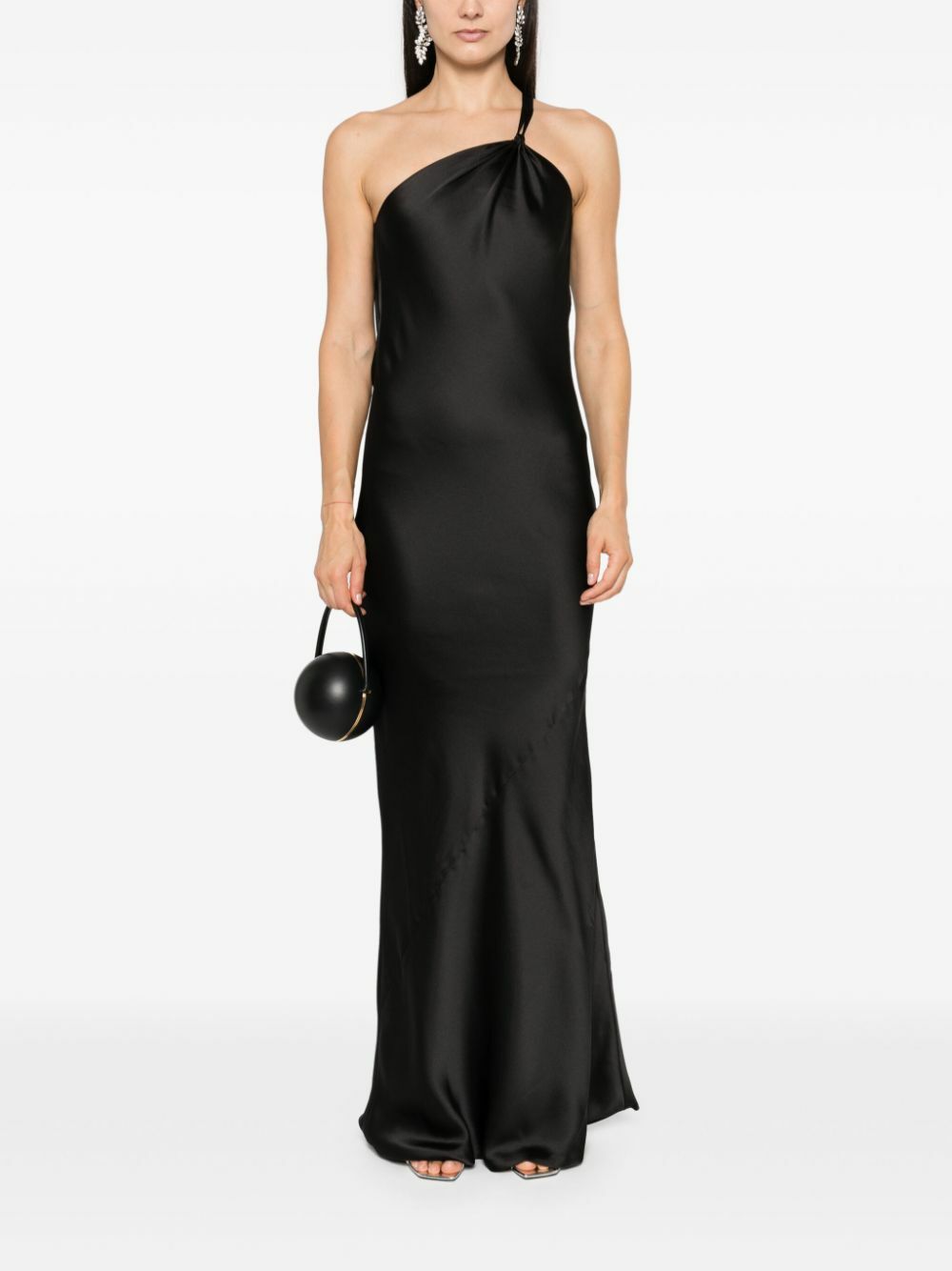 strapless open back dress Colors 3511 Sequin Long Prom Dress with Slit – Mydressline main image 0
