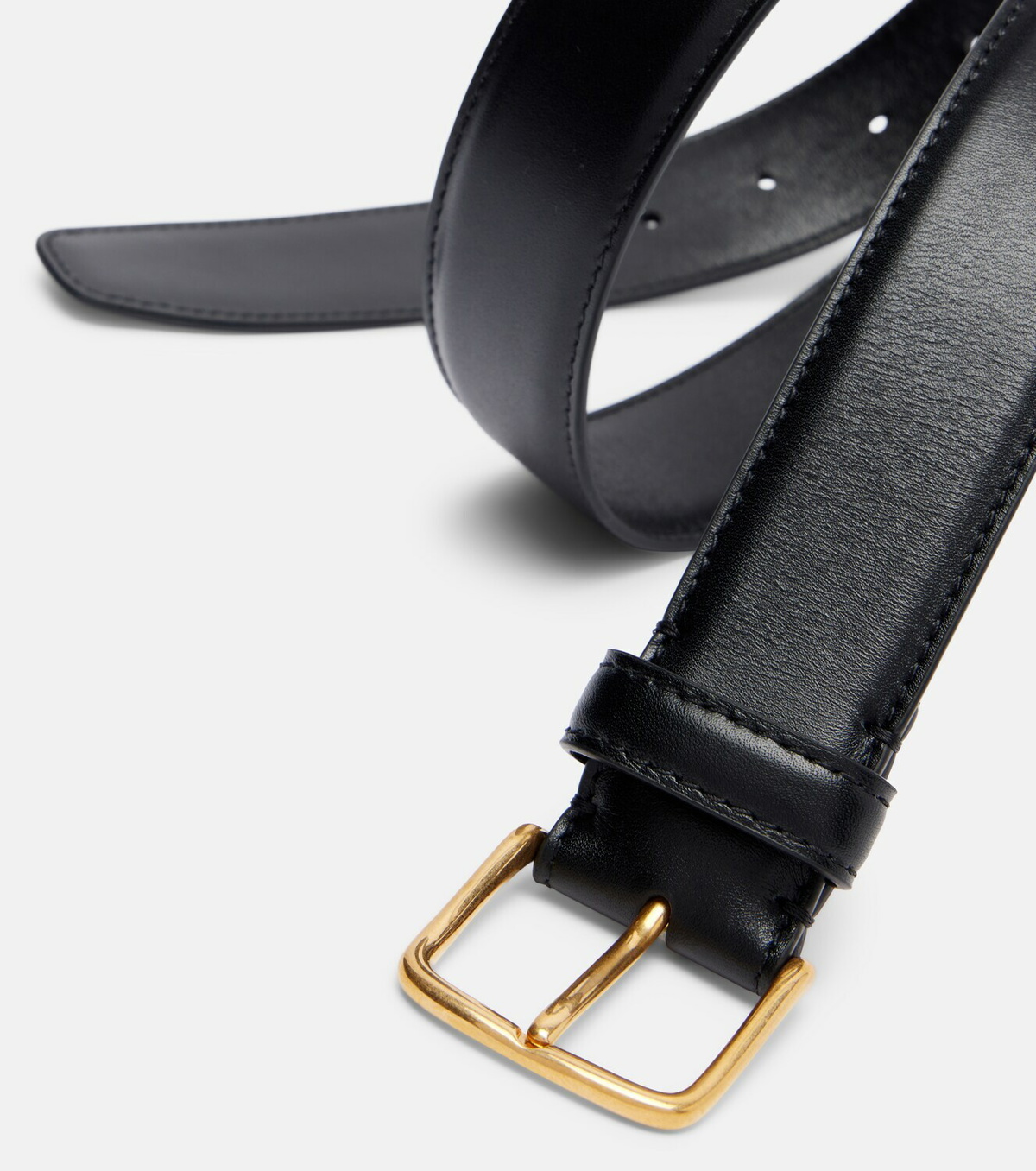 The Row Maxi Classic leather belt