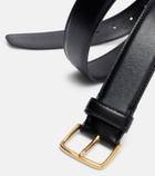 The Row Maxi Classic leather belt
