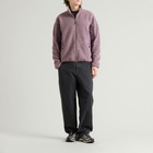 Mellow Clo Men's Expedition Fleece Jacket in Rich Plum