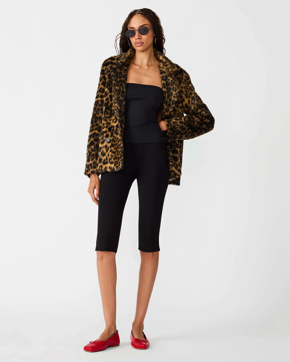 Steve Madden Madley Jacket in Cheetah