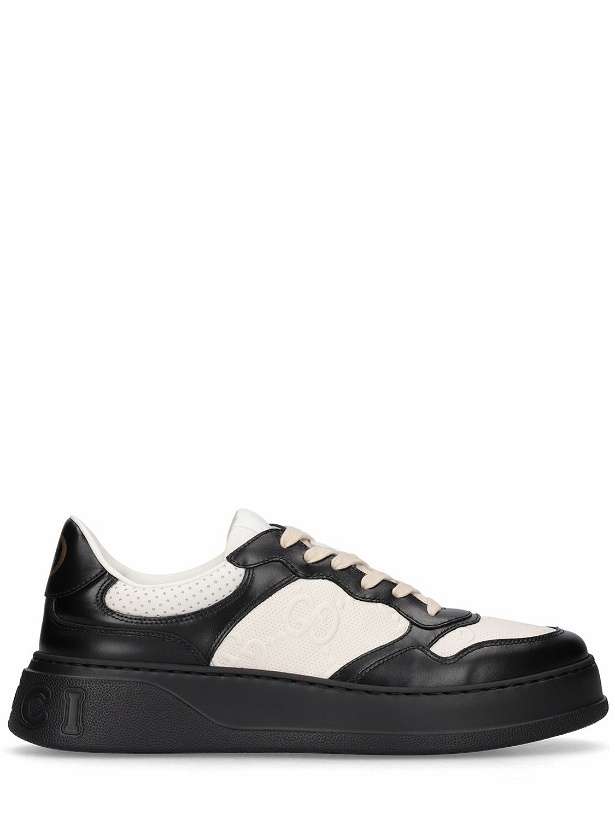 Photo: GUCCI - Chunky B Leather Sneakers