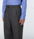 The Row - Barna tapered wool and silk pants