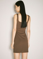 Entire Studios Square Neck Mini Dress