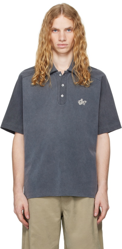 Photo: Serapis Gray Dyed Sailor Polo