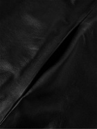 The Row - Babilor Leather Coat - Black