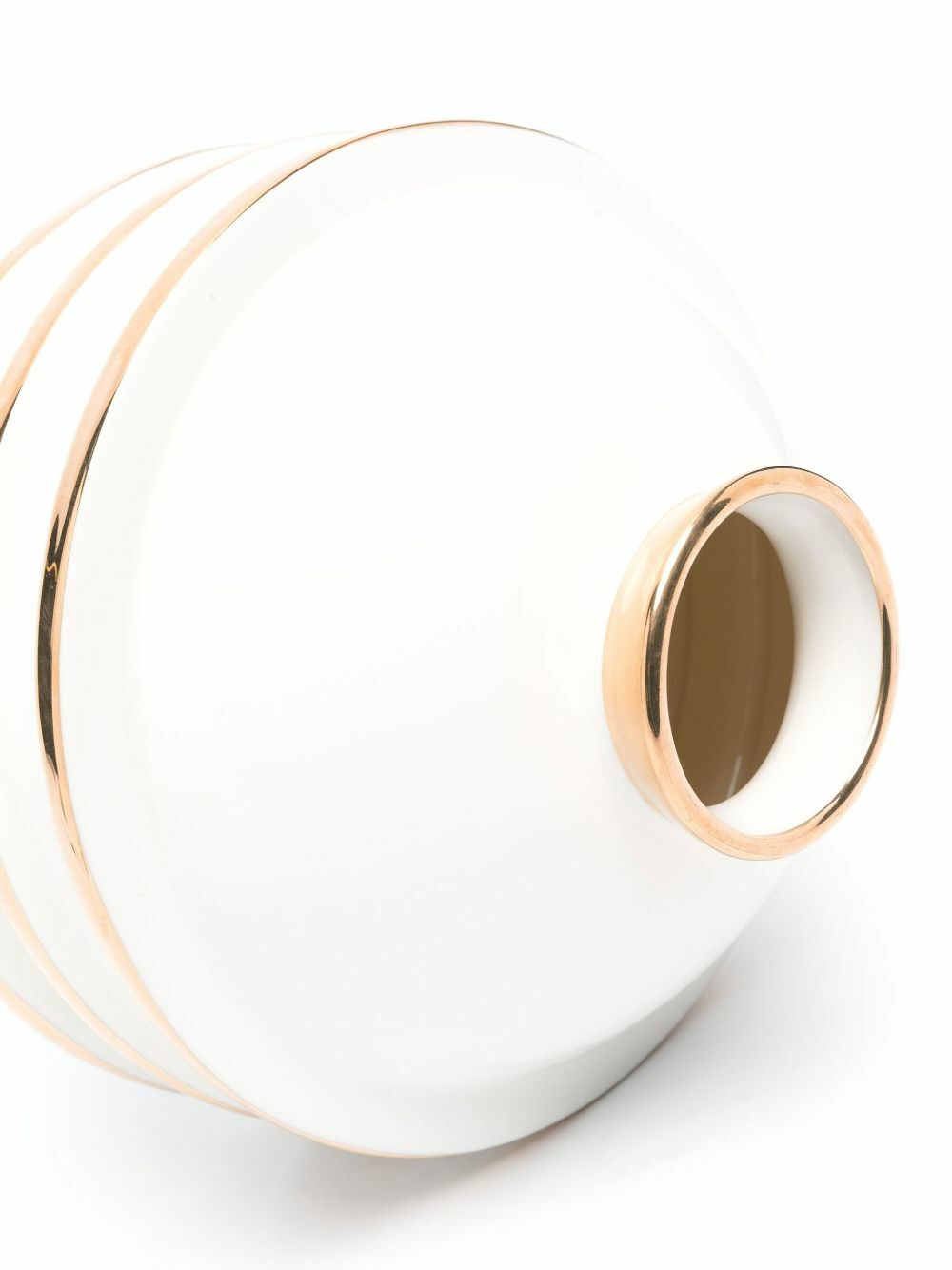 Jonathan Adler White Orbit Round Vase