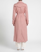 Tagliatore Womens Overcoat & Trench Coat Antique rose