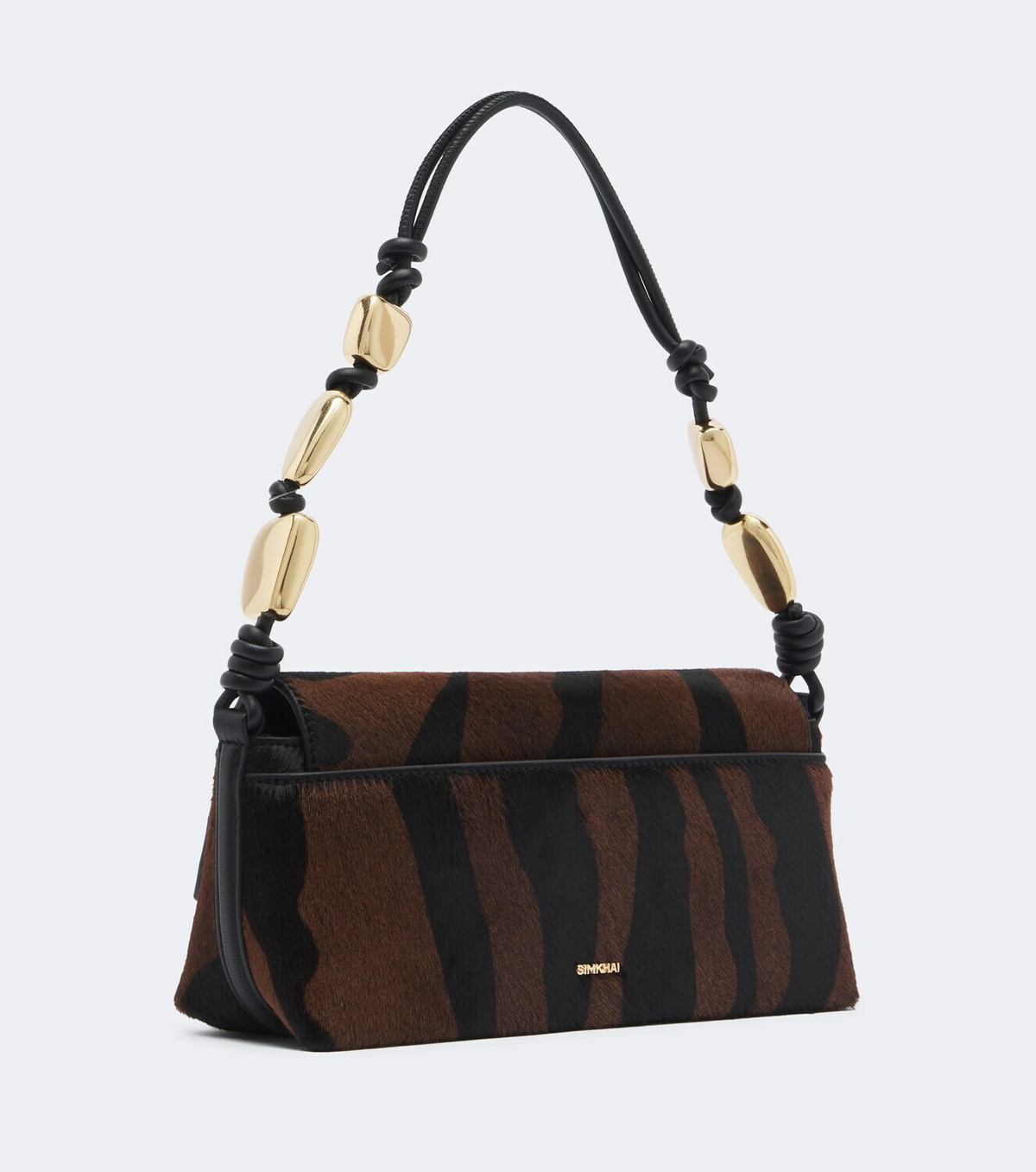 Simkhai Piedra printed calf hair shoulder bag