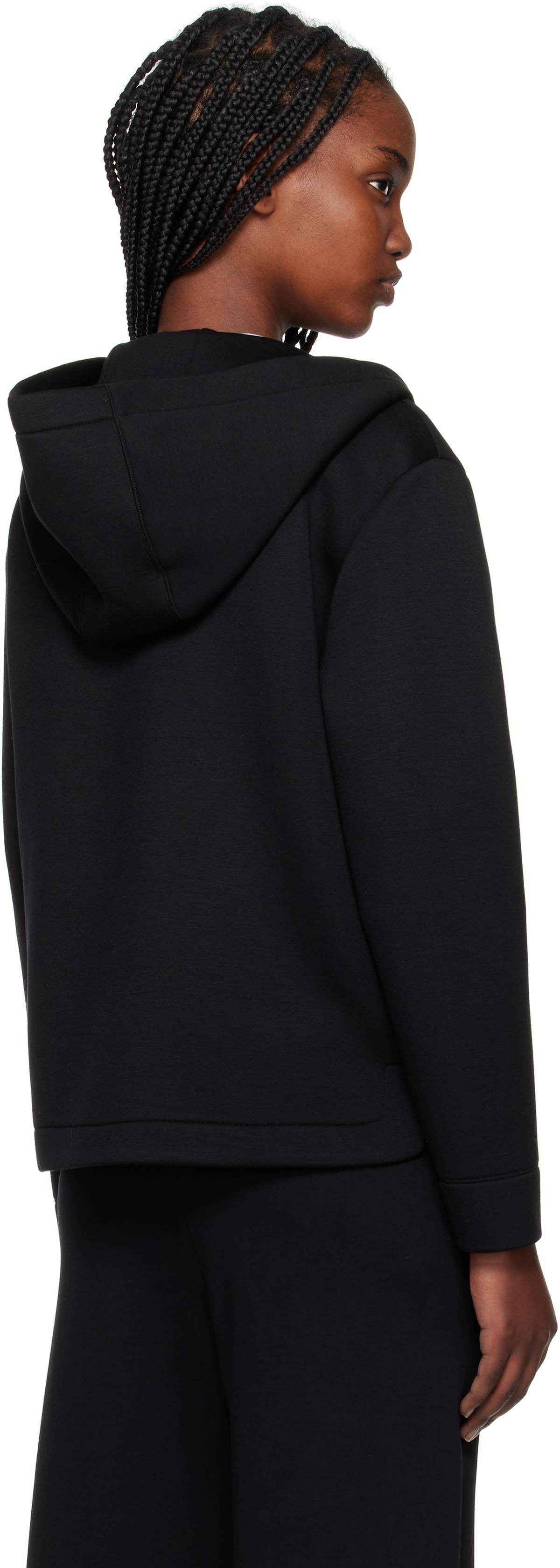 Max Mara Black Andorra Hoodie
