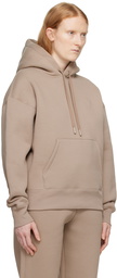 AMI Paris Taupe Ami de Cœur Hoodie