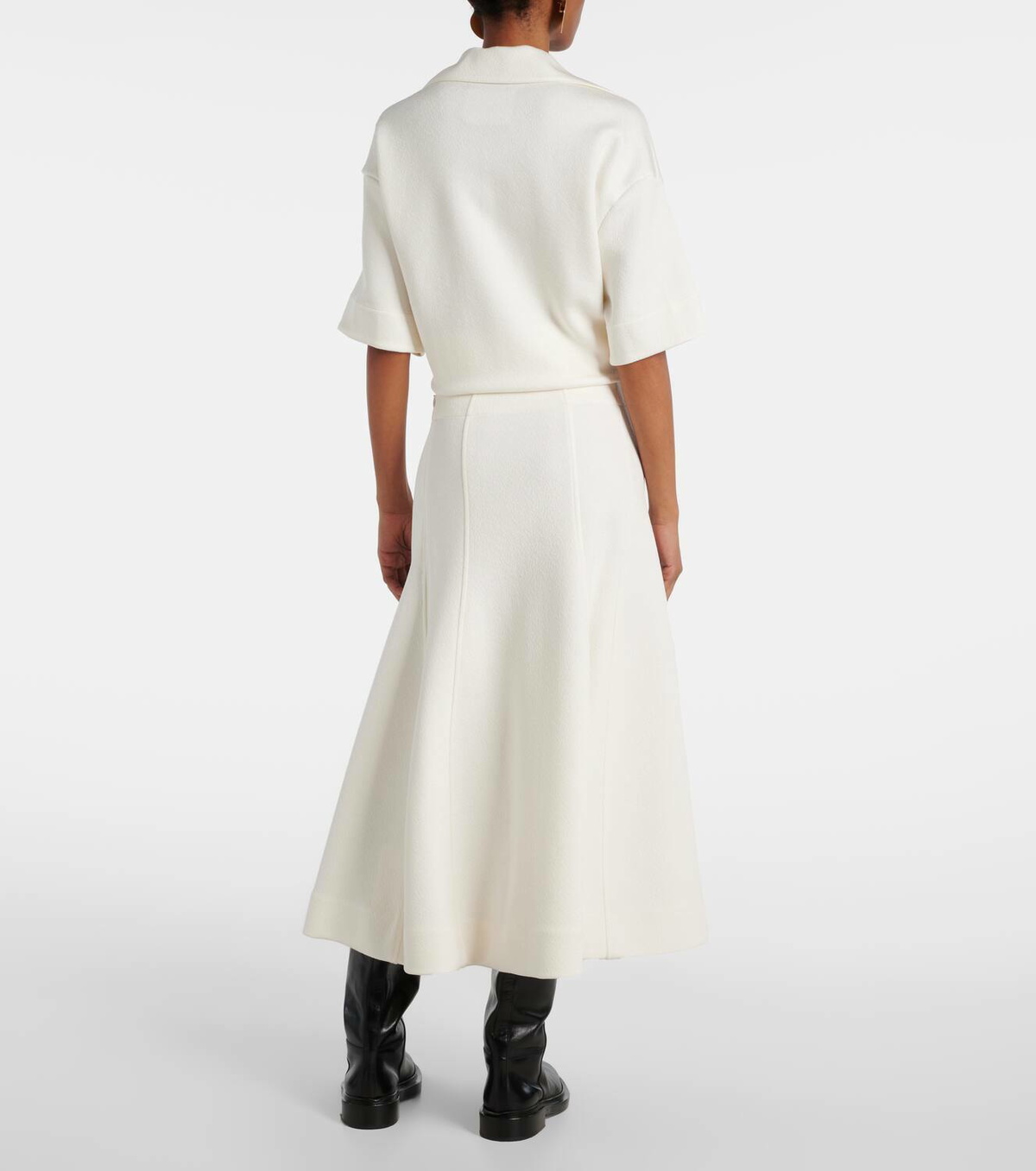 Jil Sander Viscose Skirt Women