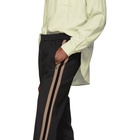 Joseph Black and Tan Jersey Track Pants