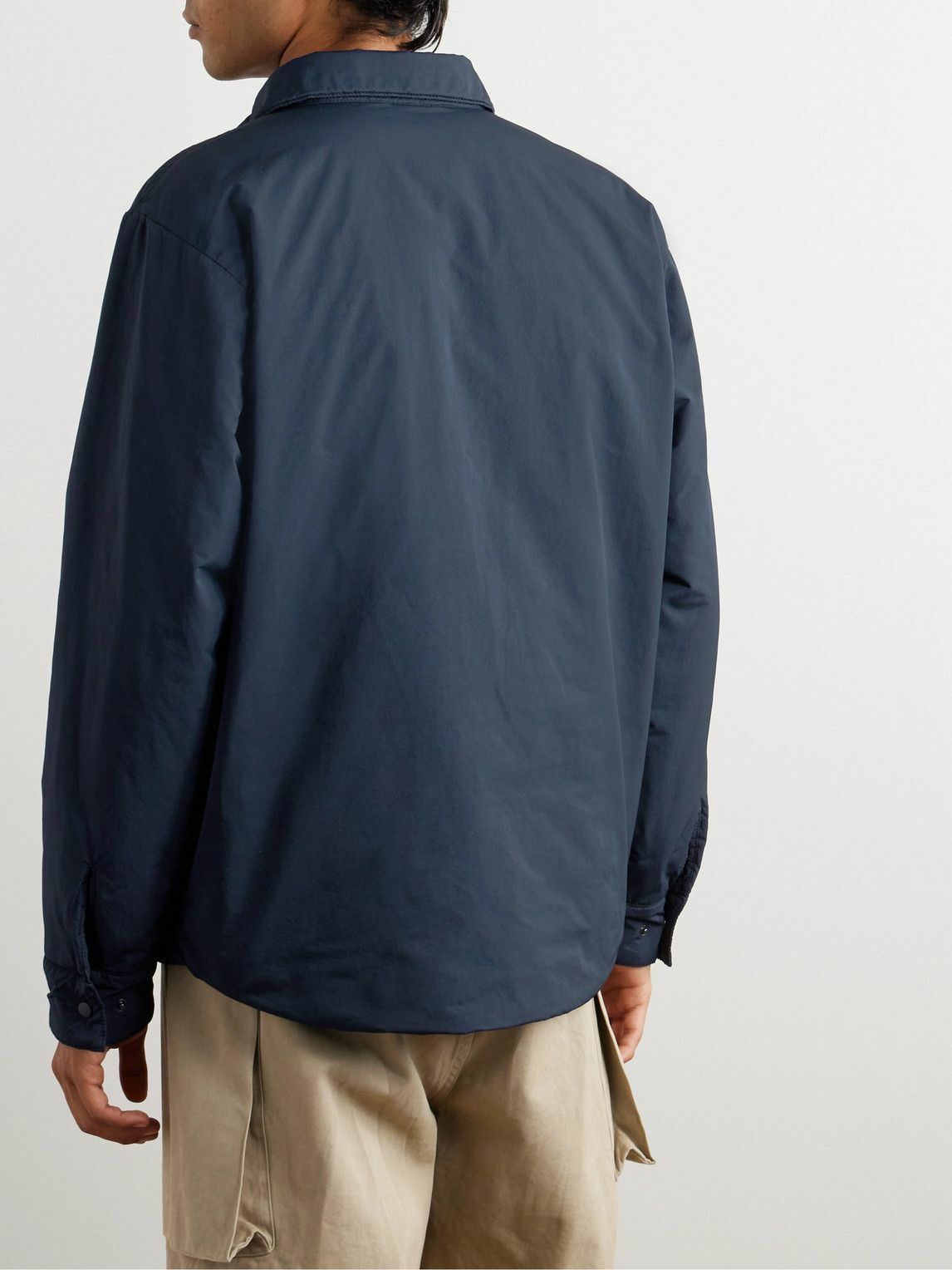 ASPESI padded shirt jacket - Blue