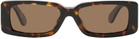 ANINE BING Tortoiseshell Napa Sunglasses
