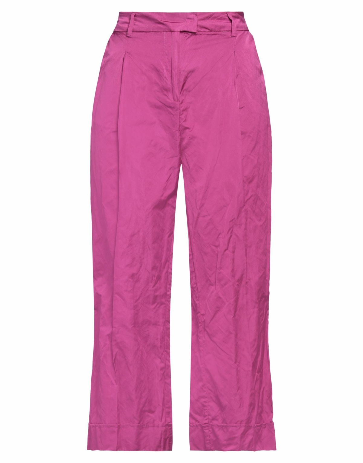 Manila Grace Womens Pants in Magenta