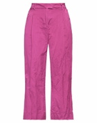 Manila Grace Womens Pants in Magenta