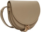 See by Chloé Taupe Mara Saddle Bag