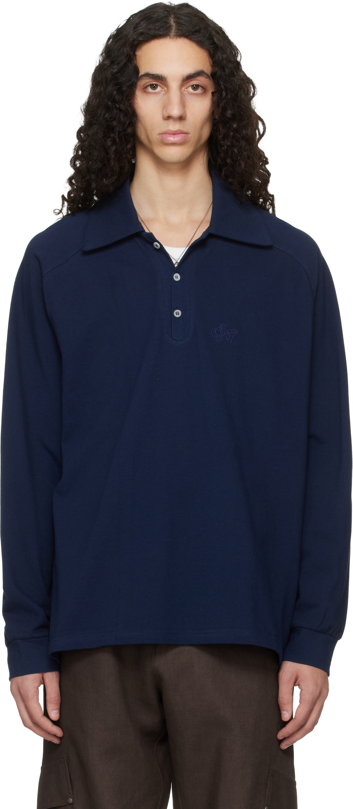 Serapis Navy Sailor Polo