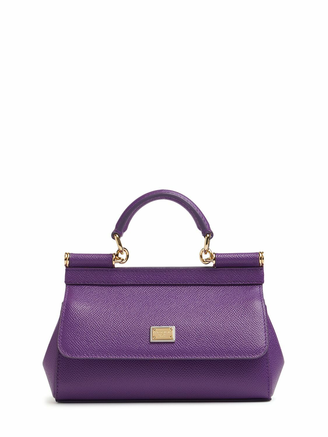 Sicily Medium Handbag in Brown Dolce & Gabbana