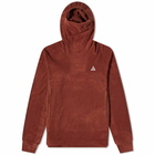 Nike Men's ACG Therma-Fit Wolf Tree Hoody in Oxen Brown/Black/White