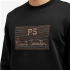 Paul Smith Men's Embroidered Logo Crew Sweat in Black