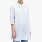 Jil Sander Friday Shirt in Blue Fly Catcher
