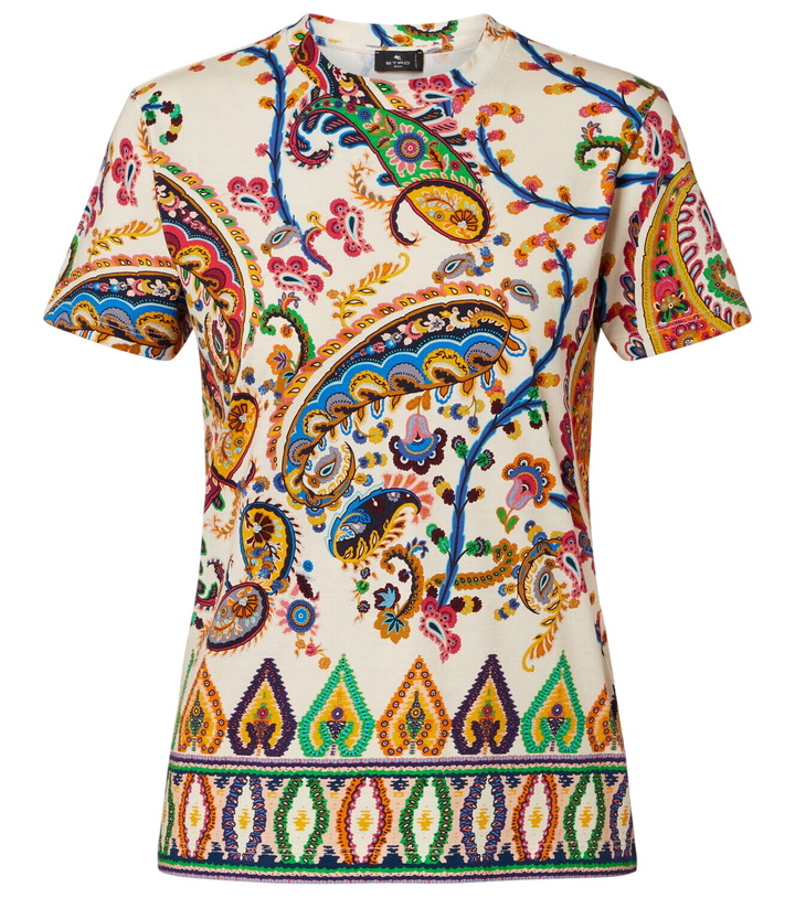 Photo: Etro Paisley cotton T-shirt