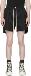 Rick Owens Black Penta Boxer Shorts