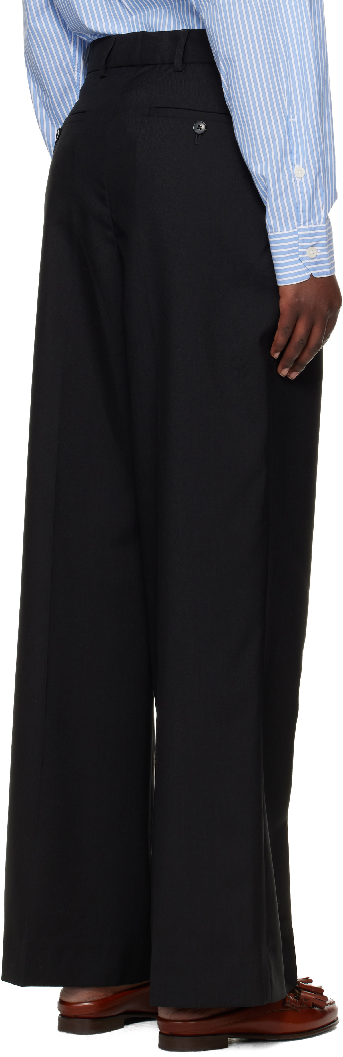 mfpen Black Primary Trousers
