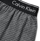Calvin Klein Underwear - Checked Cotton-Blend Pyjama Trousers - Gray