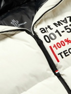 Moncler Grenoble - Mazod Quilted Printed Ripstop Down Ski Jacket - White