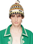 Bode Multicolor Delta Jacquard Beanie