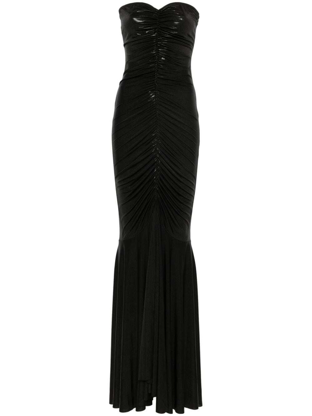 Norma Kamali Norma Kamali Strapless Shirred Front Dress main image 1