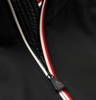 Moncler Grenoble - Lupetto Stretch-Jersey Half-Zip Mid-Layer - Black