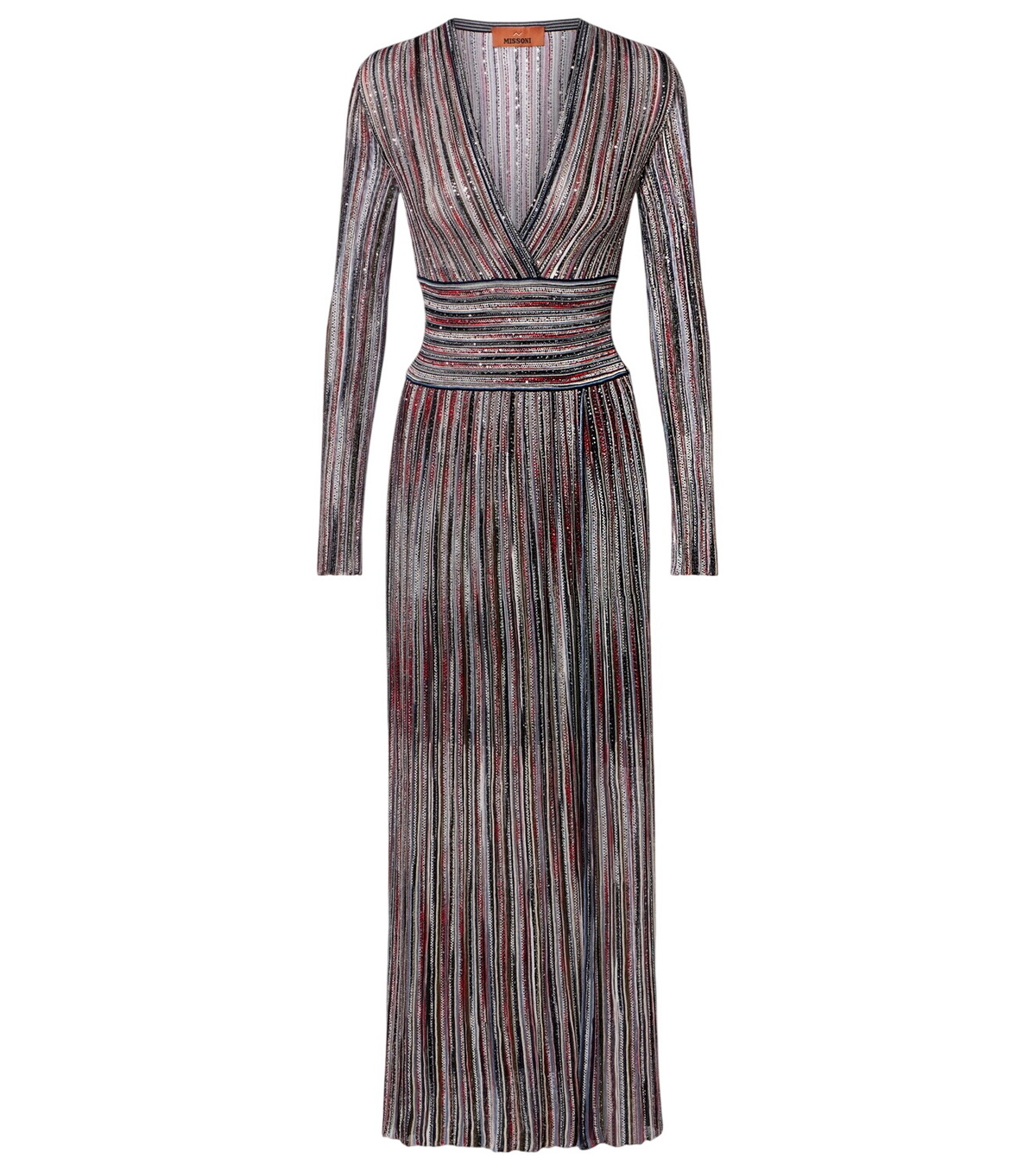 Missoni Wool-blend turtleneck maxi dress Missoni