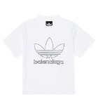 Balenciaga Kids - x Adidas logo cotton jersey T-shirt